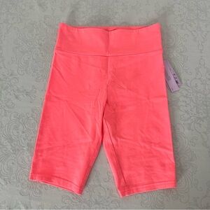 NWT Wild Fable Neon Coral Pink Bike Short 9” Inseam Size XS